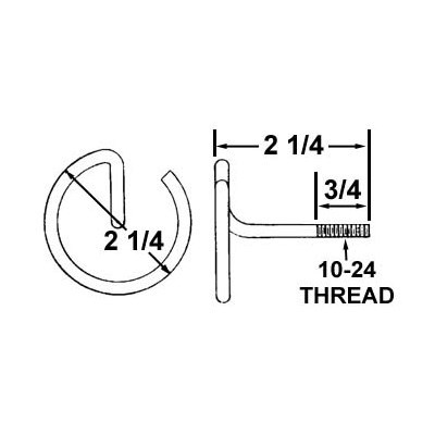 RAY OIL BURNER - ROD ONLY (CR70)