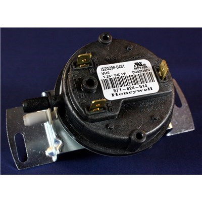 "PSI SWITCHS SET AT 1.26 WC, FS4125-136"