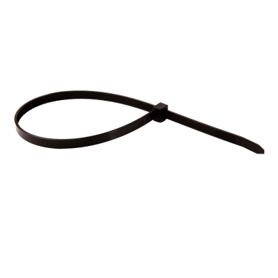 "CABLE TIE, BLACK., 14IN-PK OF 50"