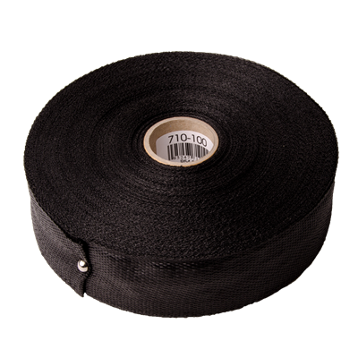 PLASTIC DUCT STRAP-BLACK 1-3/4 X 100 Y