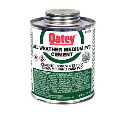 ALL WEATHER PVC CEMENT 16 OZ