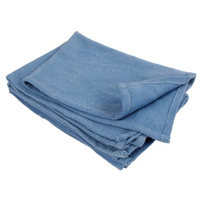 5LB. BX NEW BLUE HUCK TOWELS