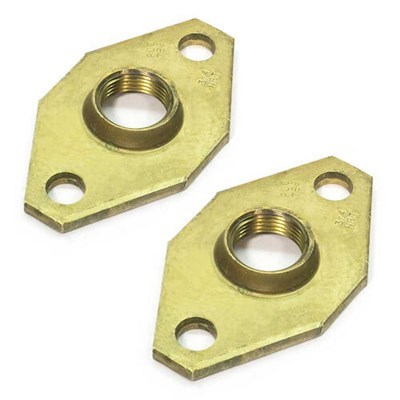 3/4 BRASS FLANGES/100 & PR