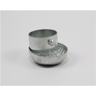 SLIP-ON VENT CAP - ZINC PLATED 1-1/4