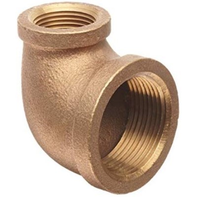 1 1/4 X 1/2 BRASS 90 ELBOW LEAD FREE