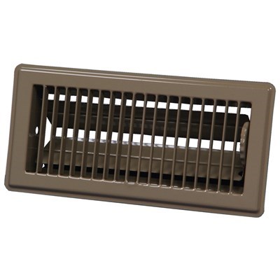 2 X 12 BROWN FLOOR REGISTER