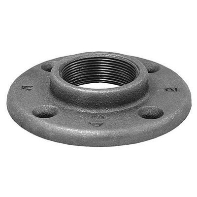 G1190 1/2 BLK IMI FLOOR FLANGE (25)