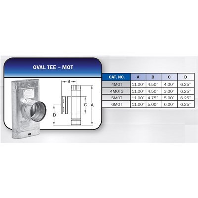 STANDARD TEE OVAL