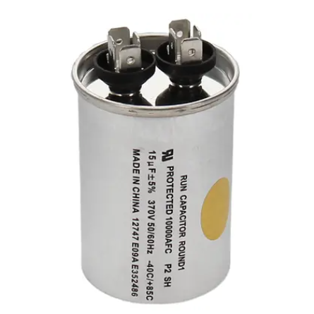 15MFD 370V ROUND RUN CAPACITOR