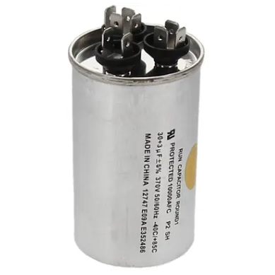 30/3MFD 370V Rnd Run Capacitor