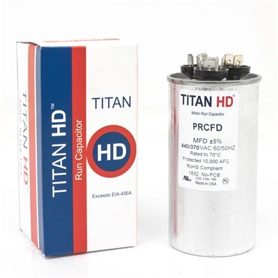 TITAN HD 50+5MFD  440/370V  ROUND