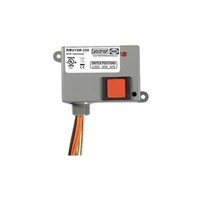 Enclosed Relay 10Amp SPST 10-30Vac/dc