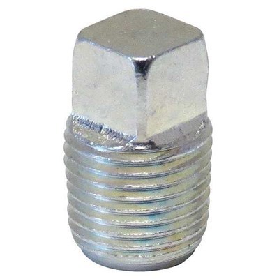 1/2 GALV IMI CORED SQ HD PLUG (50)