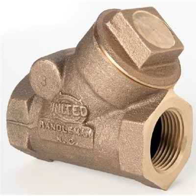 CHECK VALVE BRONZE 200WSP/400WOG PTFE