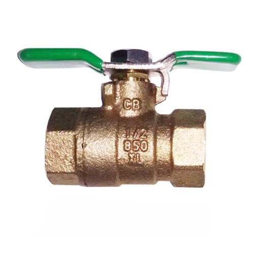 BALL VALVE 1/2 W/O TAP FOR TEST COCK