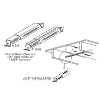 GALV TAB BRACKETS (BOX OF 25)