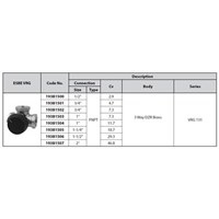 VALVE 3W 1-1/2 BRS 29.3CV